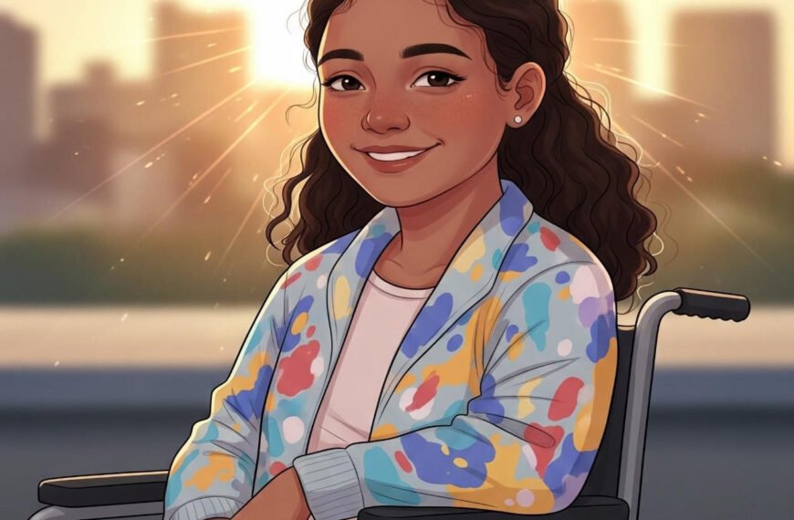 Perjalanan Seorang Difabel Melukis Senyum Dalam…