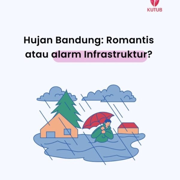Hujan Bandung: Romantis atau alarm Infrastruktur?