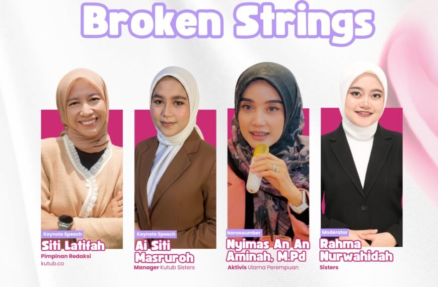 Kutub Sisters Gelar Bedah Buku Broken&hellip;